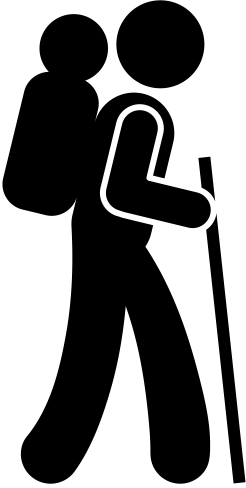 Pictogramme randonné