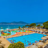 Hôtel club Marina Viva piscine vue mer