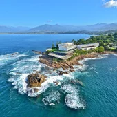 Hôtel Sofitel Golfe d'Ajaccio Thalassa vue aérienne