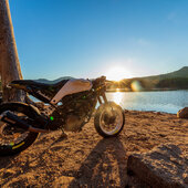 Lac de l'Ospedale à moto Corse du Sud © Robert Palomba