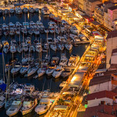 Vue sur le port de Bonifacio Corse du Sud © Robert Palomba