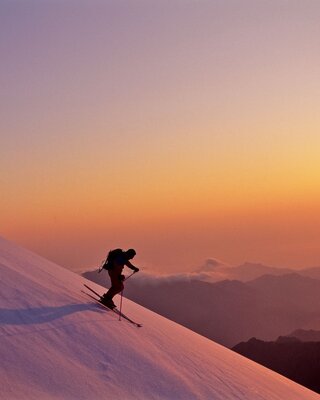 Skier en Corse