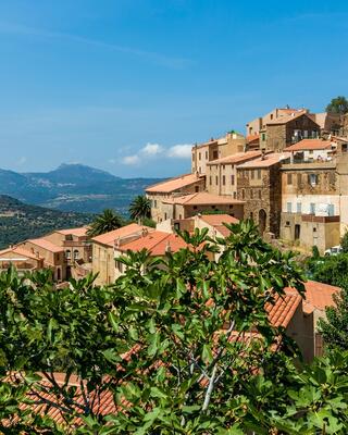 Le village de Belgodère en Balagne