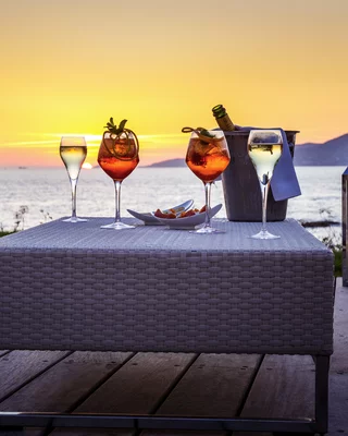 Cocktail en terrasse