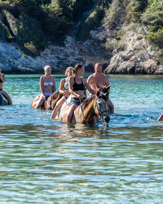 Balade à cheval en corse