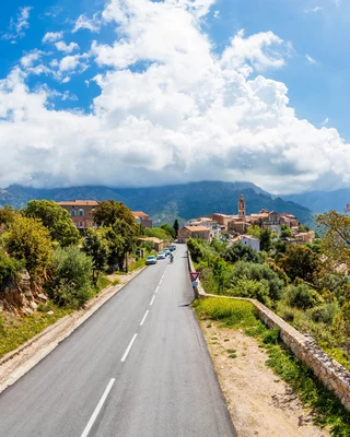 Strada di Montemaggiore Corsica