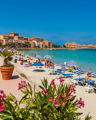 Plage de l'île Rousse