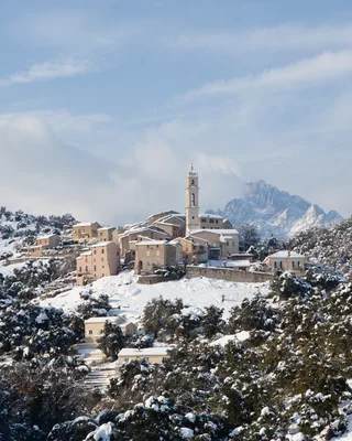 Soveria sous la neige