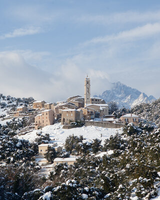 Soveria sous la neige