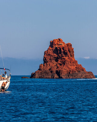 Bateau à Scandola