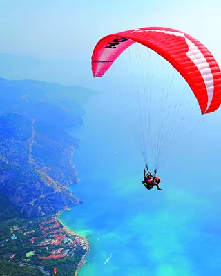 Gleitschirmfliegen auf Korsika
