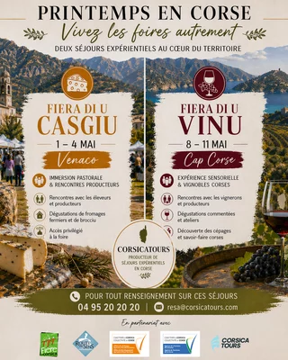 Séjours en Mai - les foires traditionnelles Corse