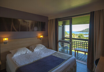 Chambre vue mer - Hôtel Castell'Verde