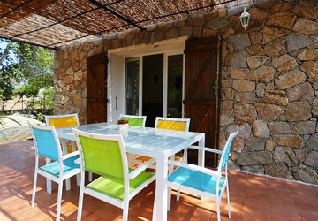 Terrasse - Meublé de tourisme Stella di Diana