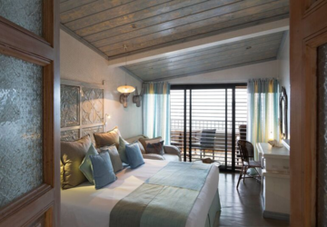 Chambre supérieure vue mer - Hôtel U Capu Biancu