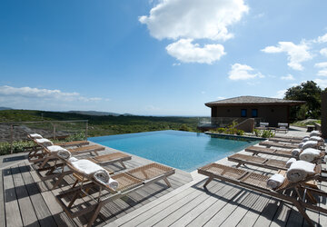 Piscine - Hôtel Version Maquis Santa Manza