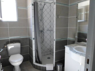 Salle de douche - Résidence La Capicciola de Palombaggia