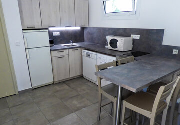 Cuisine Mini Villa - Résidence U Paesolu