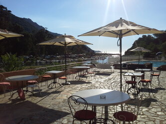 Terrasse - Hôtel Le Marina