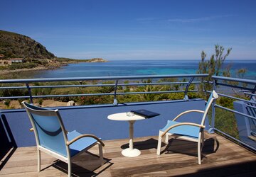 Terrasse vue mer - Hôtel Best Western Premier Santa Maria