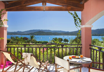 Terrasse vue mer - Hôtel Delphina Resort Cala di Falco