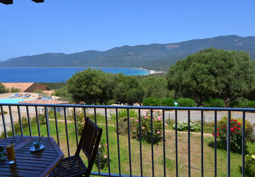 Vue Appartement  - Résidence Alba Rossa