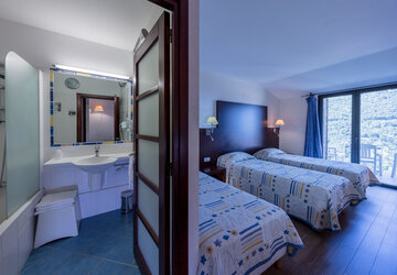Chambre Triple - Hôtel Capo d'Orto