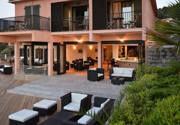 Terrasse - Hôtel Castel d'Orcino