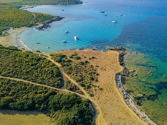 Plage de la Cala Genovese à Macinaggio