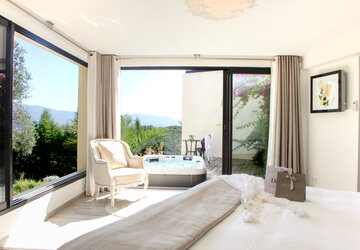 Chambre  - Hôtel Hostellerie du Moulin des Oliviers