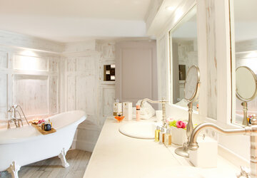Salle de Bain - Hôtel Hostellerie du Moulin des Oliviers