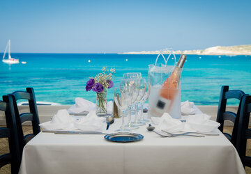 Restaurant vue mer - Hôtel L'Ondine