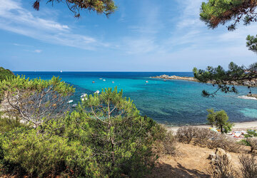 Plage de Davia à Corbara