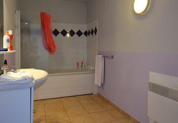 Salle de bain appartement - Résidence Alba Rossa