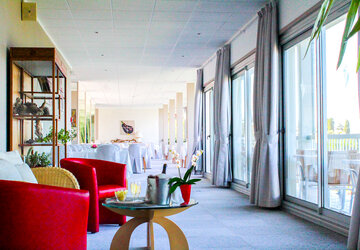 Salle de petit déjeuner - Hôtel Roc e Mare