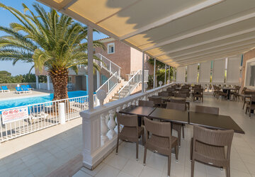 Terrasse - Hôtel Thalassa