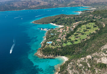 Vue aérienne - Hôtel Delphina Capo d'Orso Thalasso & SPA