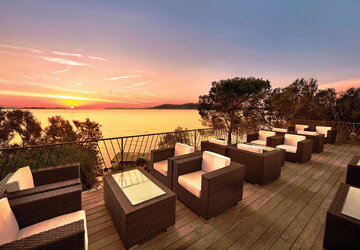 Terrasse - Hôtel Delphina Capo d'Orso Thalasso & SPA