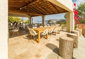Terrasse - Camping Corsica Paradise Lacasa