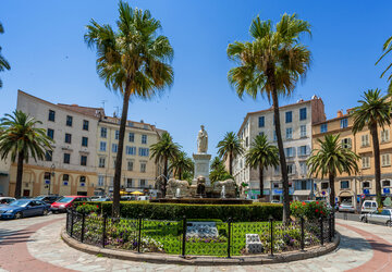 Place Foch à Ajaccio