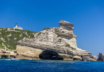 Plage de Saint Antoine à Bonifacio