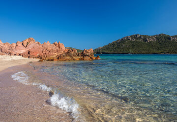 Plage du Benedettu à Porto-Vecchio