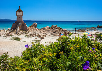 Plage de la Terre Sacrée à Ajaccio