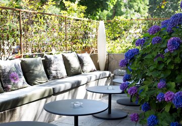 Terrasse - Résidence L'Albion Hôtel