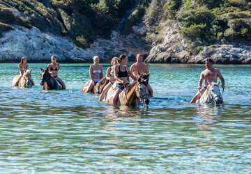 Balade à cheval en corse