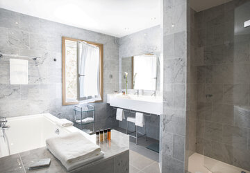Salle de bain - Hôtel La Villa Calvi