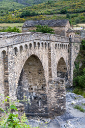 Corte, Pont enjambant la rivière de Tavignano.