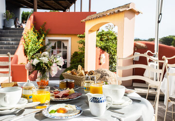 Petit déjeuner - Le Roc e Fiori Hôtel