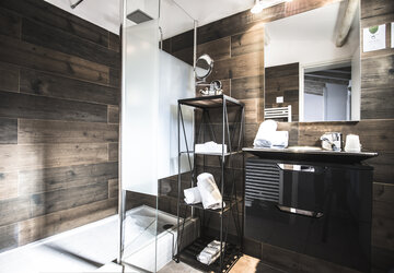 Salle de douche - Le Roc e Fiori Hôtel