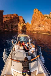 scandola en bateau
